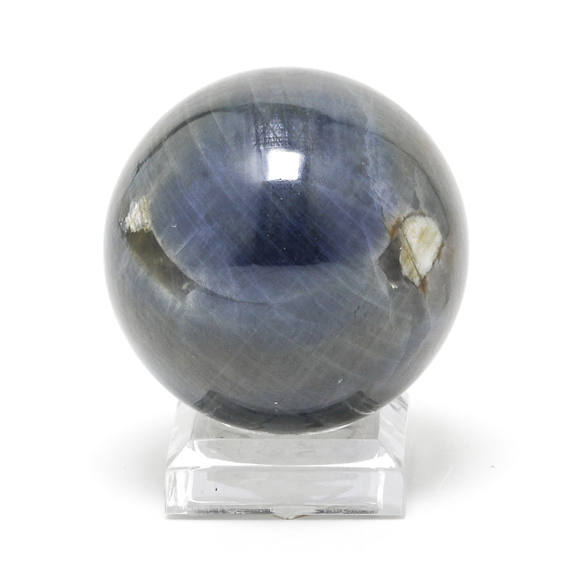 Blue Sapphire Polished Sphere from India | Venusrox
