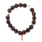 Hessonite Garnet Bead Bracelet from India | Venusrox