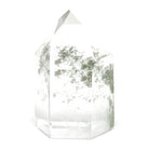 Chlorite Phantom Quartz Polished Point from Brazil | Venusrox