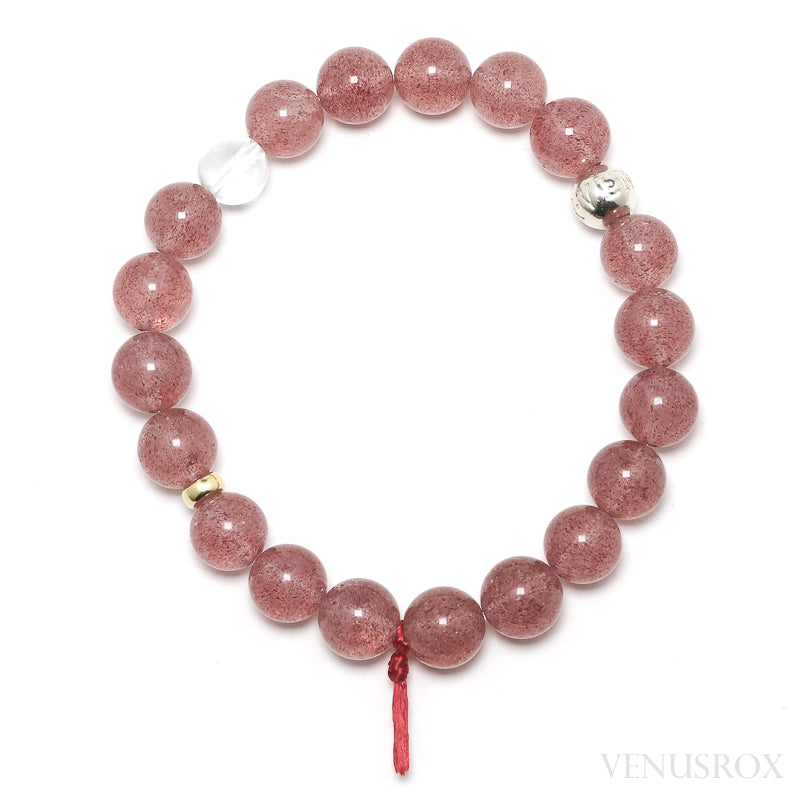 Strawberry Quartz Bracelet from Tanzania | Venusrox