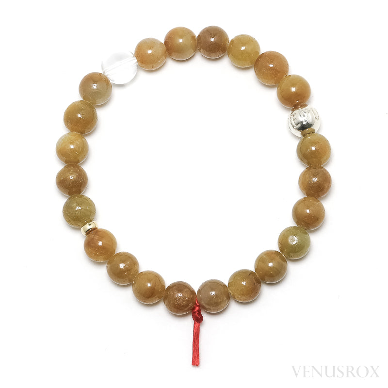 Yellow Sapphire Bead Bracelet from India | Venusrox