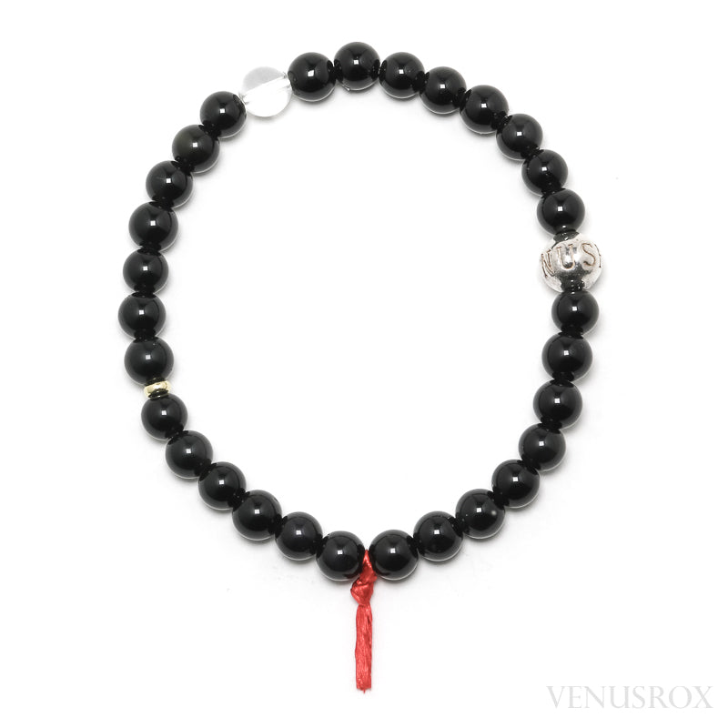 Rainbow Obsidian Bead Bracelet from Mexico | Venusrox