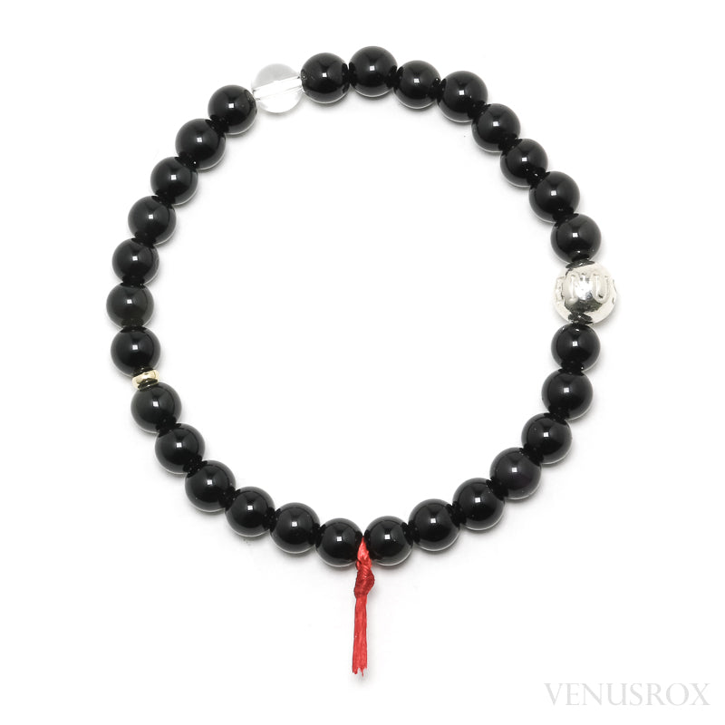 Rainbow Obsidian Bead Bracelet from Mexico | VenusroxRainbow Obsidian Bead Bracelet from Mexico | Venusrox