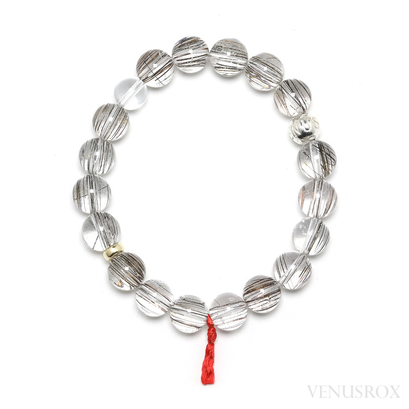 Red Rutilated Quartz Bracelet from Brazil | Venusrox