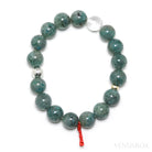 Chrysocolla in Quartz Bracelet from Peru | Venusrox