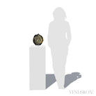 Agate Polished Slice from Brazil, mounted on a bespoke stand | Venusrox