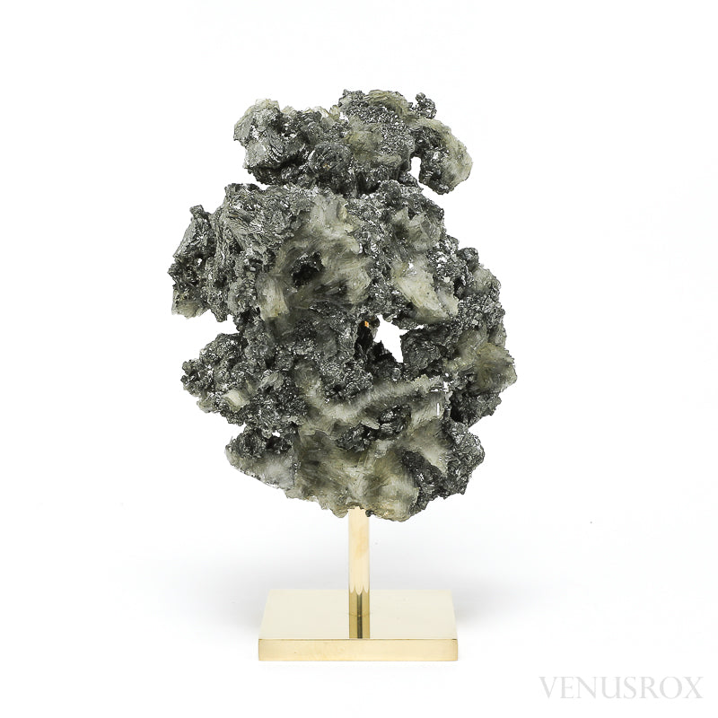 Barite with Marcasite Natural Cluster from Morocco mounted on a bespoke stand | Venusrox