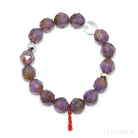 Amethyst with Cacoxenite Bracelet from Brazil | Venusrox