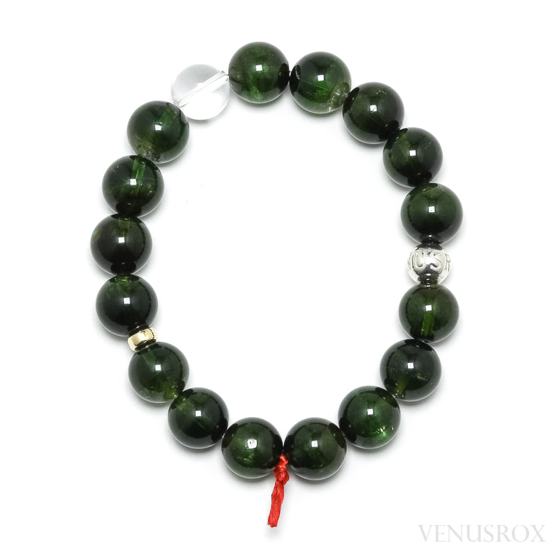 Green Tourmaline Bracelet from Brazil | Venusrox