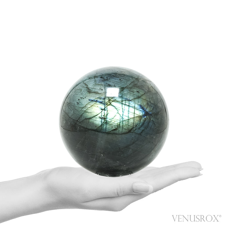 Labradorite Polished Sphere from Madagascar | Venusrox