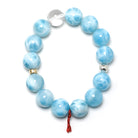 Larimar Bead Bracelet from the Domincan Republic | Venusrox