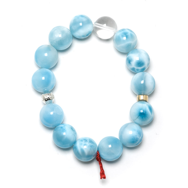 Larimar Bead Bracelet from the Domincan Republic | Venusrox