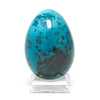 Chrysocolla with Malachite & Shattuckite Polished Egg from Namibia | Venusrox