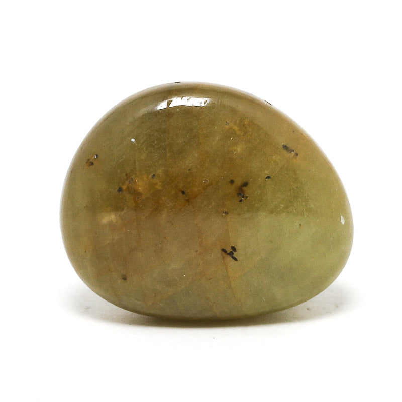 Yellow Sapphire Polished Crystal from India | Venusrox