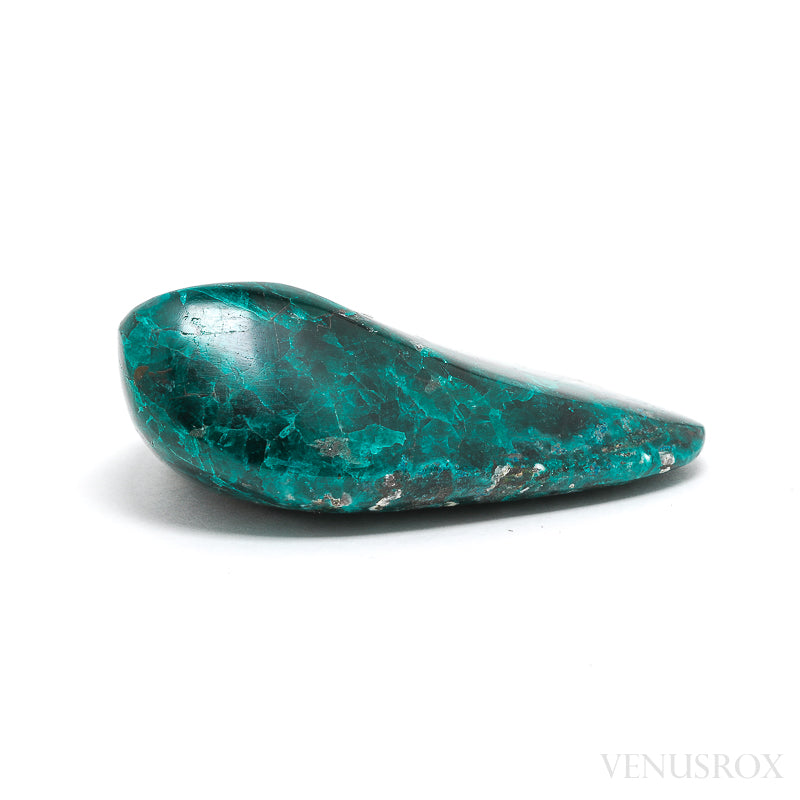 Dioptase with Quartz, Shattuckite & Matrix Polished Crystal from the Democratic Republic of Congo | Venusrox