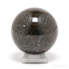 NWA Chondrite Meteorite Polished Sphere from Sahara Desert, North-West Africa | Venusrox