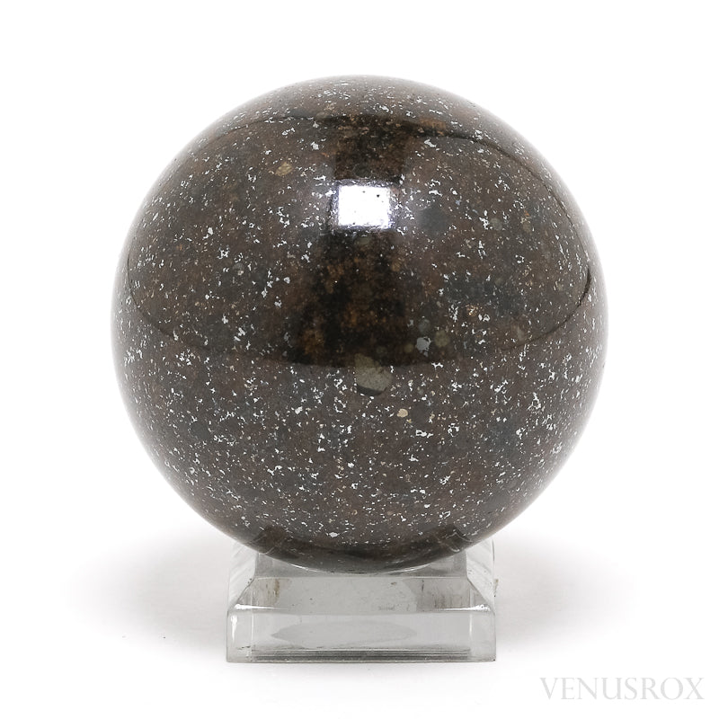 NWA Chondrite Meteorite Polished Sphere from Sahara Desert, North-West Africa | Venusrox