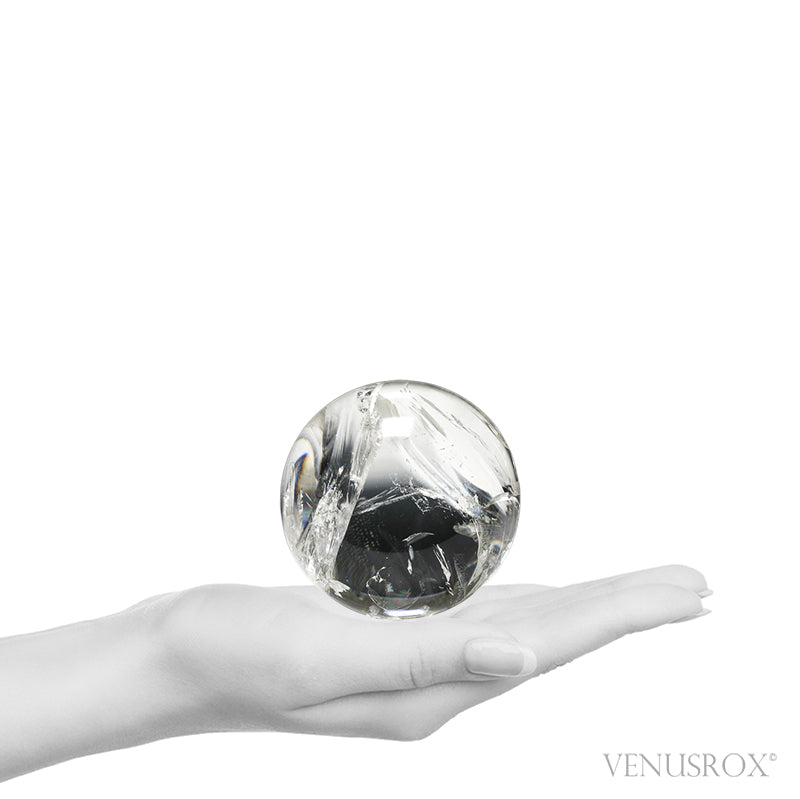Lemurian Quartz Polished Sphere from Brazil | Venusrox