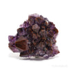 Amethyst with Hematite Natural Cluster from Thunder Bay, Ontario, Canada | Venusrox