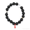 Black Tourmaline Bead Bracelet from Brazil | Venusrox