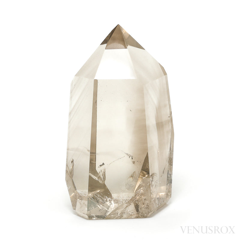Phantom Smoky Phantom Lemurian Quartz Polished Point from Brazil | Venusrox