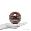 Red Jasper with Hematite Polished Sphere from India | Venusrox