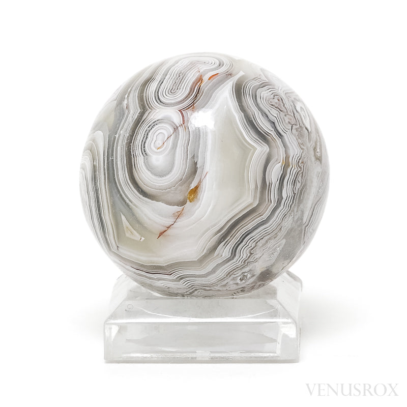 Crazy Lace Agate Polished Sphere from Mexico | Venusrox