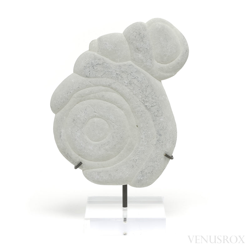 Fairy Stone Natural Crystal from Abitibi, Quebec, Canada mounted on a bespoke stand | Venusrox