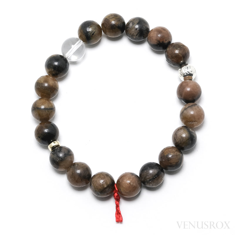 Chiastolite/Andalusite Bracelet from Brazil | Venusrox
