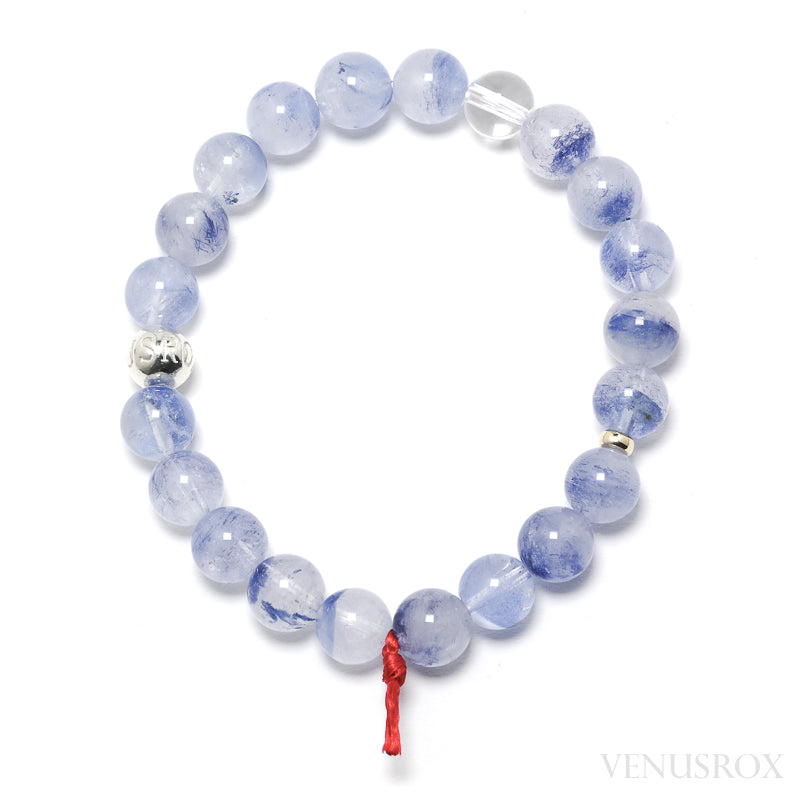 Dumortierite in Quartz Bracelet from Brazil | Venusrox