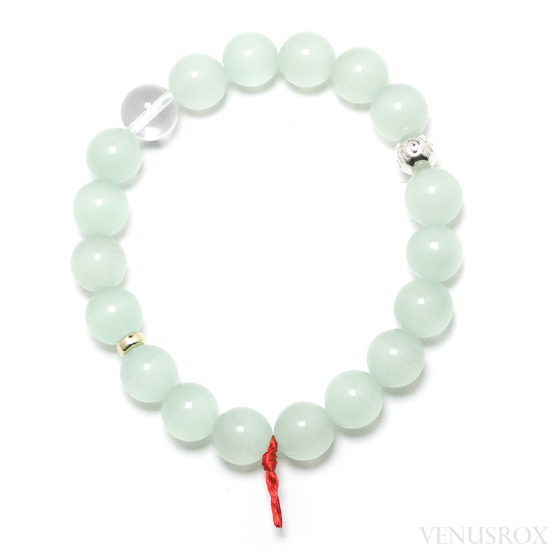 Green Calcite Bead Bracelet from Afghanistan | Venusrox