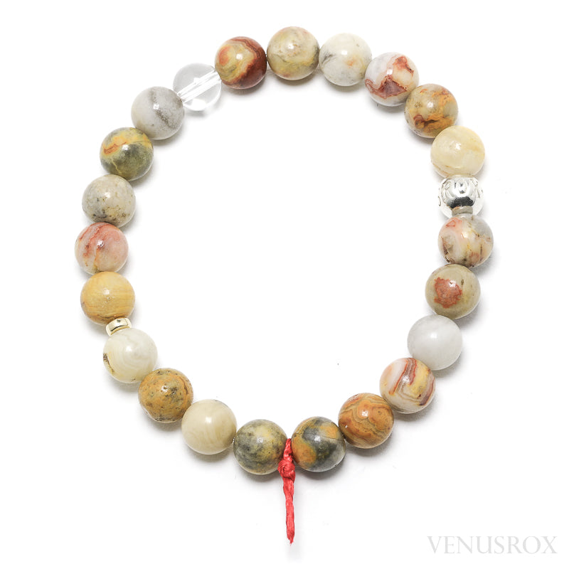 Crazy Lace Agate Bracelet from Mexico | Venusrox