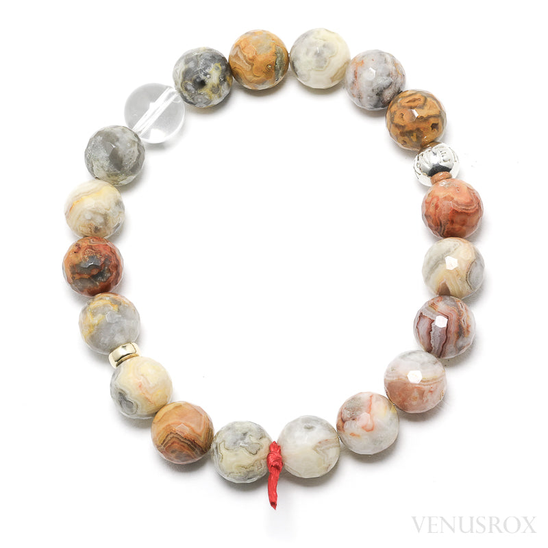 Crazy Lace Agate Bracelet from Mexico | Venusrox