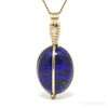 Lapis Lazuli Polished Crystal Pendant from Afghanistan | Venusrox