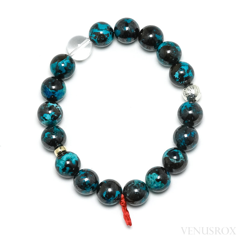Chrysocolla and Cuprite Bracelet from Peru | Venusrox