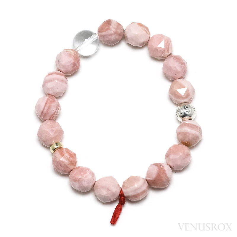Pink Opal Bead Bracelet from Mooka Creek, Western Australia | Venusrox