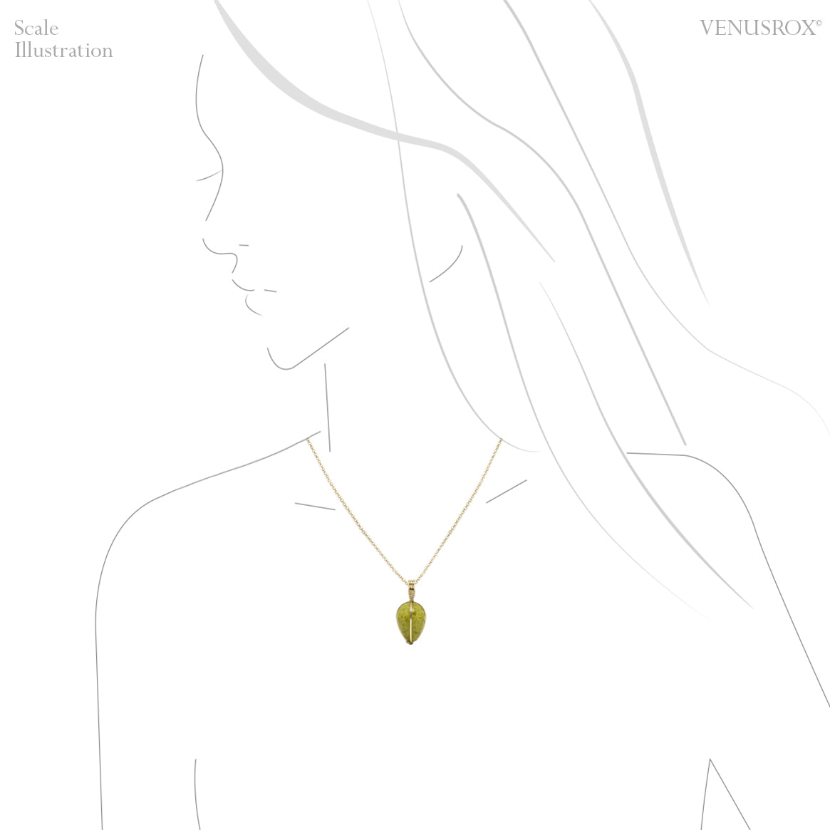 Serpentine Faceted Polished Crystal Pendant from Madagascar | Venusrox