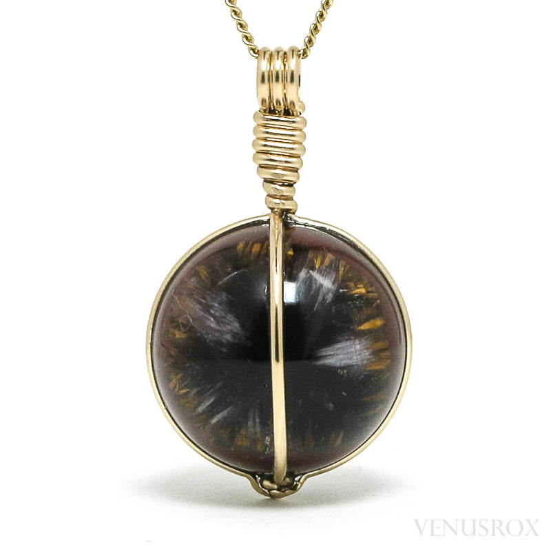 Auralite 23 Polished Sphere Pendant from the Boreal Forest, Canada | Venusrox