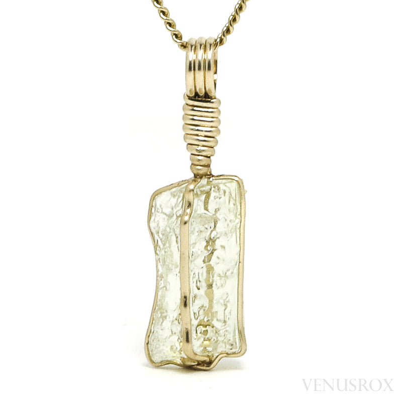 Heliodor Natural Crystal Pendant from Ukraine | Venusrox