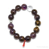 Amethyst with Cacoxenite Bracelet from Brazil | Venusrox