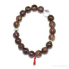 Amethyst with Cacoxenite Bracelet from Brazil | Venusrox