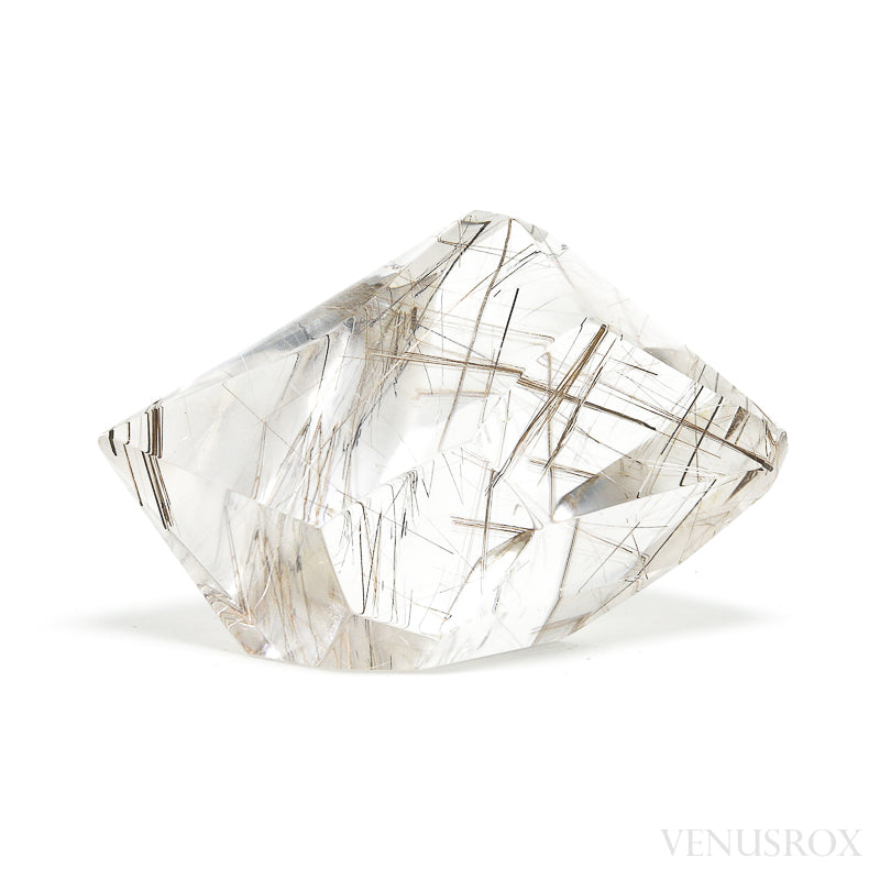 Rutilated Quartz Polished Crystal from Brazil | Venusrox