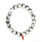 Chlorite Phantom Quartz Bead Bracelet from Brazil | Venusrox