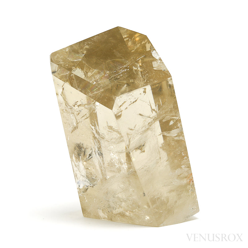 Natural Citrine Polished Crystal from Brazil | Venusrox