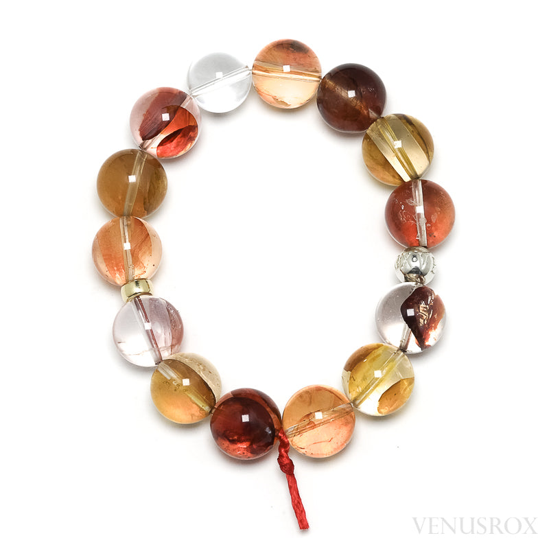 Hematoid/Golden Quartz Bracelet from Brazil | Venusrox