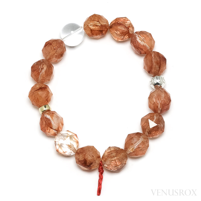 Hematoid/Golden Quartz Bracelet from Brazil | Venusrox