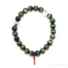Green Cats Eye Tourmaline Bracelet from Brazil | Venusrox