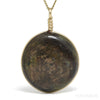 Bronze Sapphire Polished Crystal Pendant from India | Venusrox
