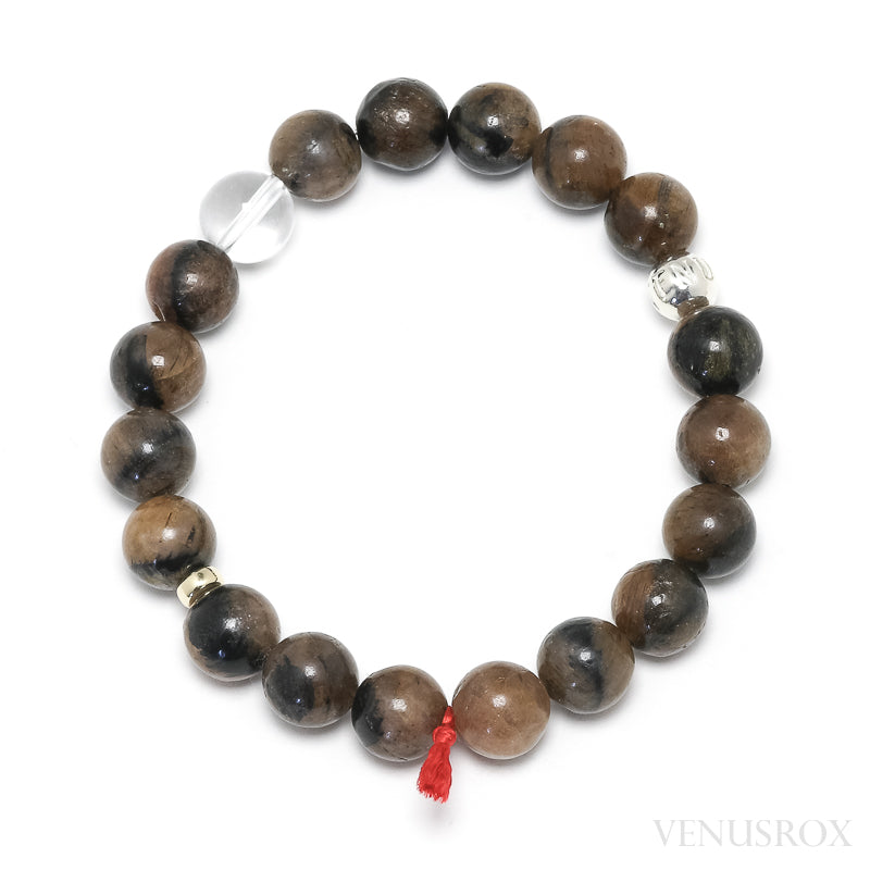 Chiastolite/Andalusite Bracelet from Brazil | Venusrox