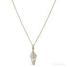 Blue Sapphire Natural Crystal Pendant from Sri Lanka | Venusrox